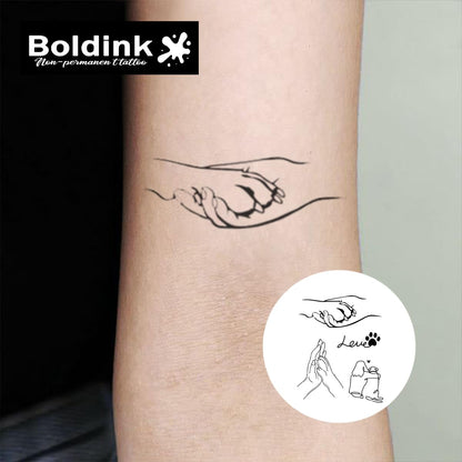 Boldink Semi-Permanent Tattoos – Waterproof Realistic Fake Tattoos (7–14 days) | Gift Box Packaging