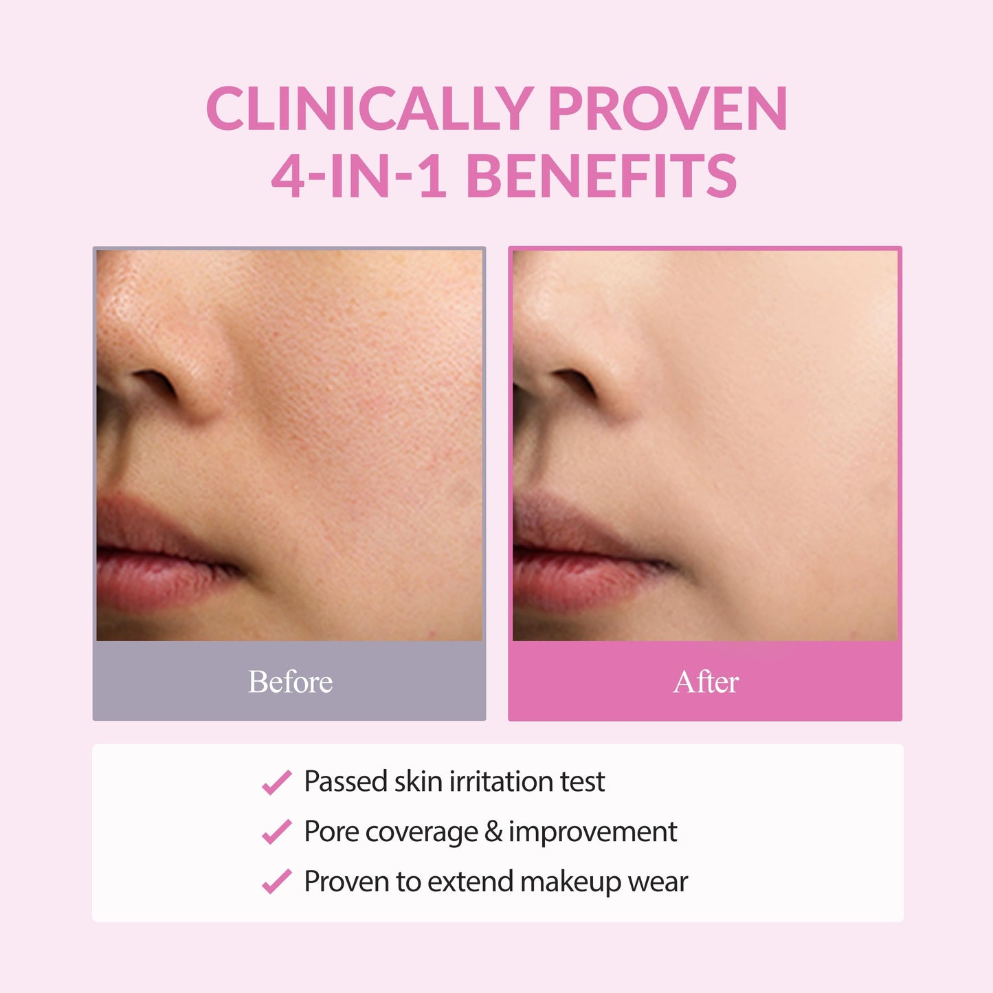 bonamedusa Orange Skin Delete Pore Primer – Baby Pink 30g