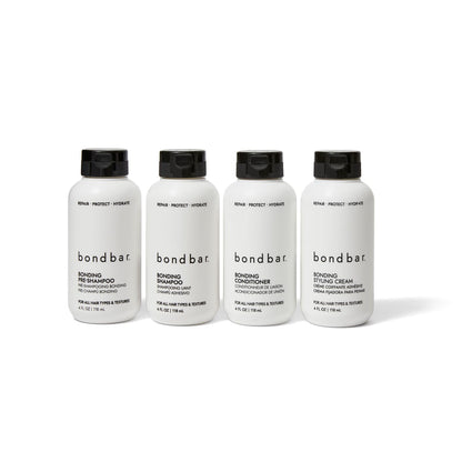 Bondbar Bonding Essential Kit – Repair, Hydrate & Protect Hair (4 x 4 oz)