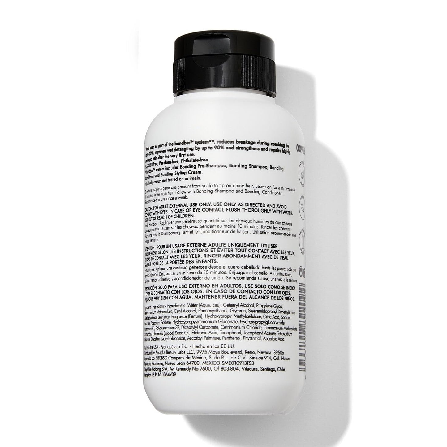Bondbar PreShampoo Repair Treatment for Damaged Hair | Reduces Breakage & Frizz | Vegan & Cruelty-Free | 4 Fl Oz