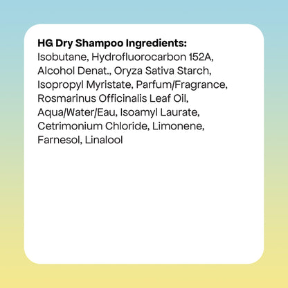 BONDIBOOST HG Dry Shampoo for Women & Men – Instant Cleanse, Volume Boost, Rosemary, 3.95 oz
