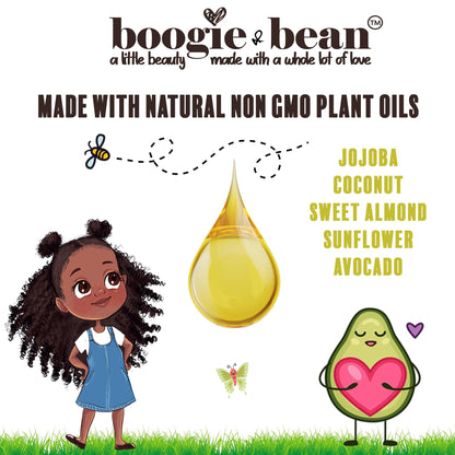 Boogie and Bean Kids Hair Growth Oil – Rosemary, Non-GMO