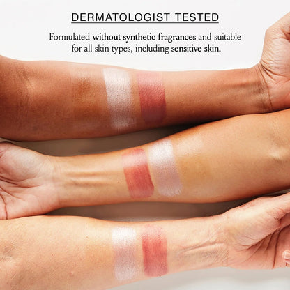 Boomstick Trio Rose Nude 3 Pack – Cream Blush, Highlighter & Moisturizer | BOOM! by Cindy Joseph