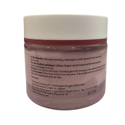 Boots No7 Restore and Renew Night Cream - 1.6 oz | Deeply Hydrating Anti-Aging Night Moisturizer