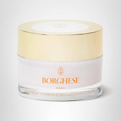 Borghese ENERGIA Vitamin E Antioxidant Cream – Gel-Cream Anti-Aging Moisturizer for All Skin Types