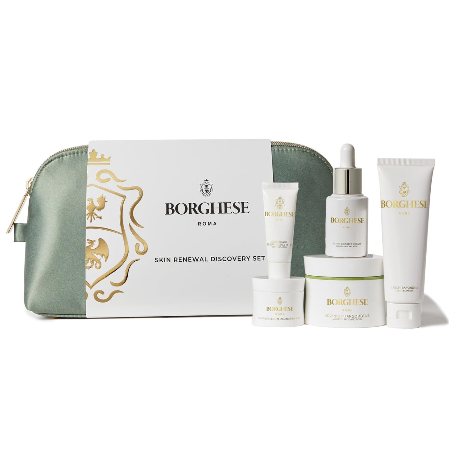 Borghese Skin Renewal Discovery Set – Cleanser, Booster Serum & Masks