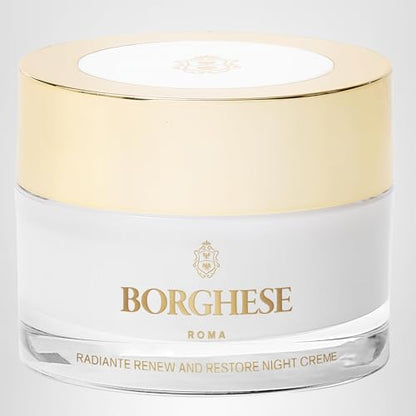 Borghese Radiante Renew & Restore Night Creme – Hydrating Barrier Night Cream