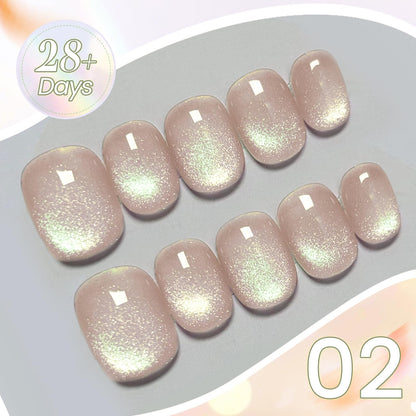Born Pretty Cat Eye Magnetic Gel Nail Polish Set – Shimmering Aurora Holographic Nails