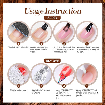 Born Pretty Cat Magnetic Eye Gel Nail Polish Kit – 6x7ml Magnetic Gel Colors (Fall/Winter Glitter)
