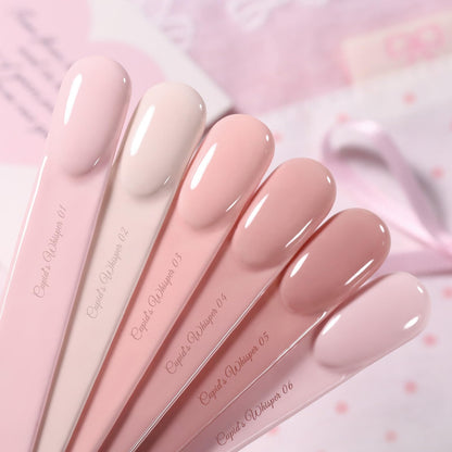 Born Pretty Pink Gel Nail Polish 6 Colors Set – Easy Application, Long-Lasting Shine