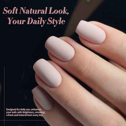 Born Pretty Pink Nude Gel Nail Polish – 6 Colors Soak-Off Gel, Long-Lasting Shine, Healthy Formula