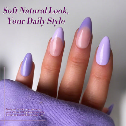 BORN PRETTY Purple Gel Nail Polish Set – 6 Colors (Lavender to Deep Plum) | Soak-Off Gel Kit