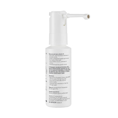 BosleyMD Minoxidil Woman Spray – 2% Hair Regrowth Treatment for Women | No-Mess Sprayer, 2-Month Supply
