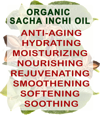 Botanical Beauty Organic Sacha Inchi Oil – 100% Pure Virgin Cold-Pressed Carrier Oil (1 oz)