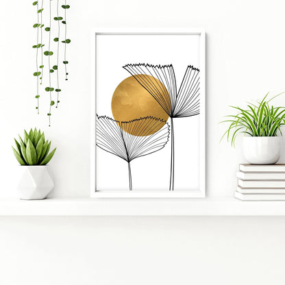 Botanical bathroom | set of 3 bathroom wall decor
