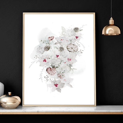 Botanicals art | Set of 2 wall art prints