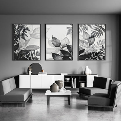 Botanical Wall Art | Set of 3 Botanical Wall art Prints