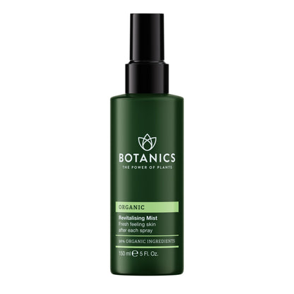 Botanics Hydrating Face Mist | Rose Water Spray, 98% Organic, Vegan & Cruelty-Free (5 Fl Oz)