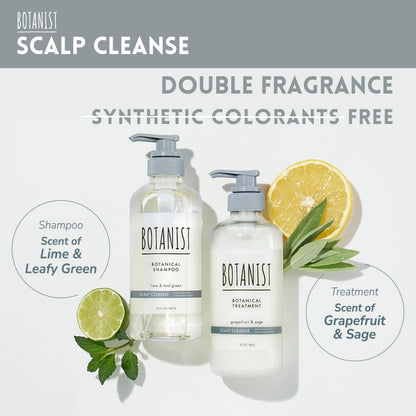 Botanist Keratin Conditioner for Dry Scalp – Grapefruit & Sage, Sulfate Free, 16.2 oz