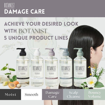 Botanist Organic Shampoo for Color-Treated Hair – From Japan, Paraben & Sulfate Free with Keratin, Proteins, Collagen & Hyaluronic Acid (15.5 oz) Freesia & Cassis