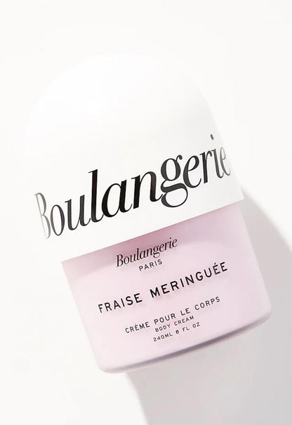Boulangerie Paris Fraise Meringuée Body Cream – 240ml / 8 fl oz | Strawberry Meringue Fragrance