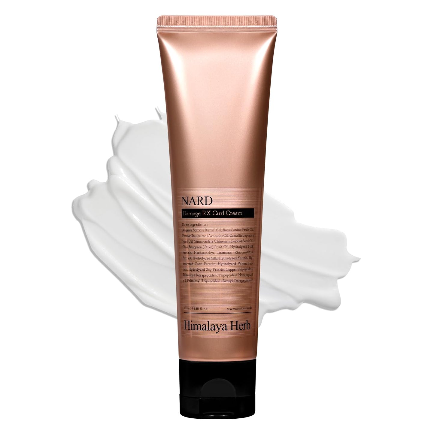 NARD RX Curl Cream for Damaged Hair – Elastic, Voluminous Curls | Bouquet Garni NARD | 3.38 oz