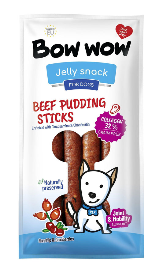 Bow Wow Pudding Sticks Beef