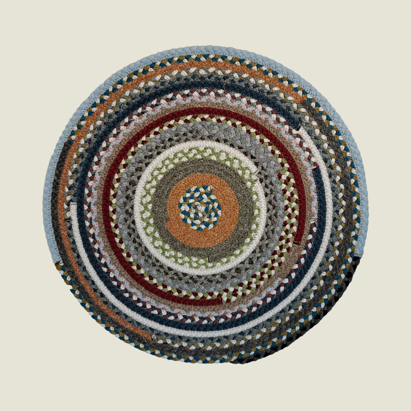 Braided Cotton Placemats - Round