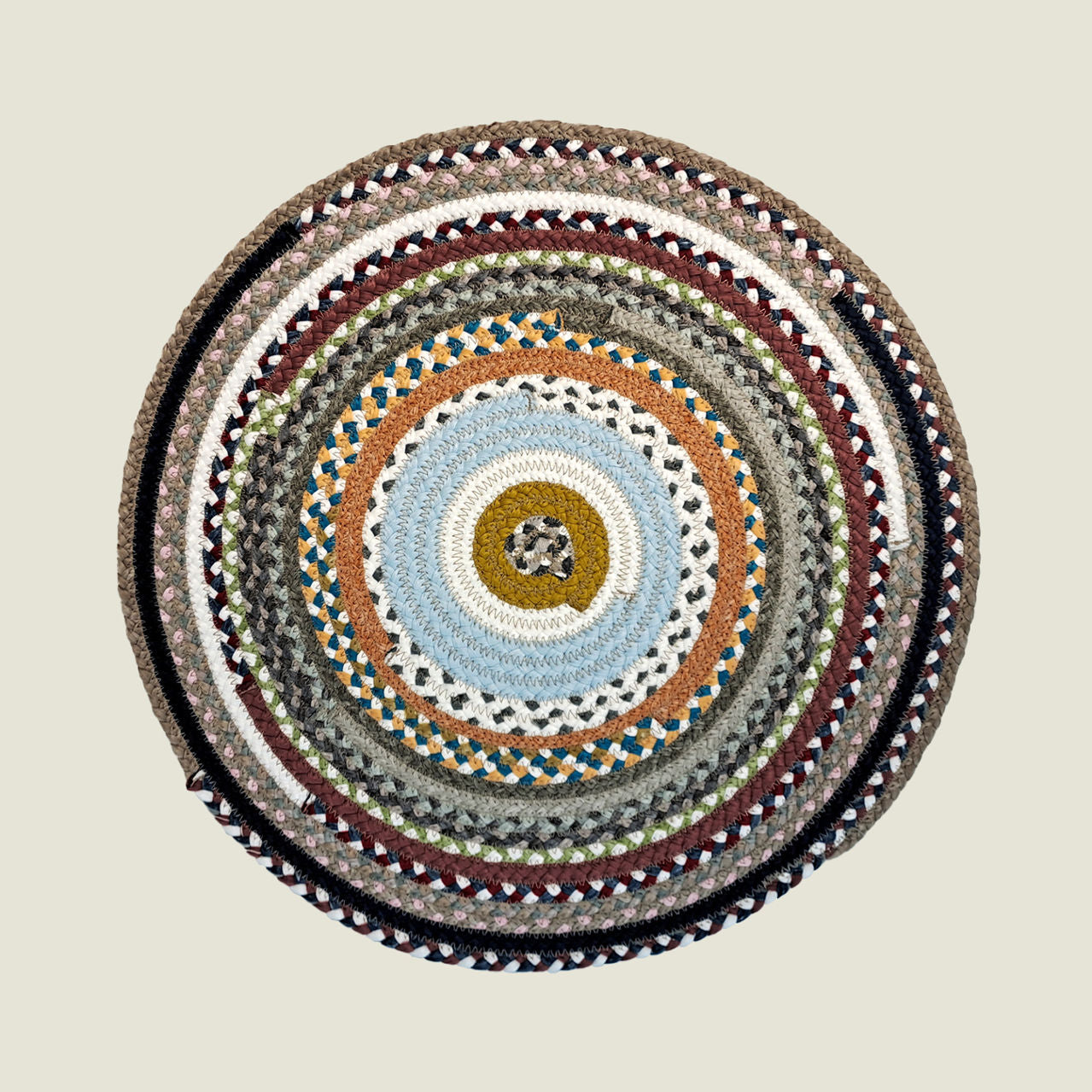 Braided Cotton Placemats - Round