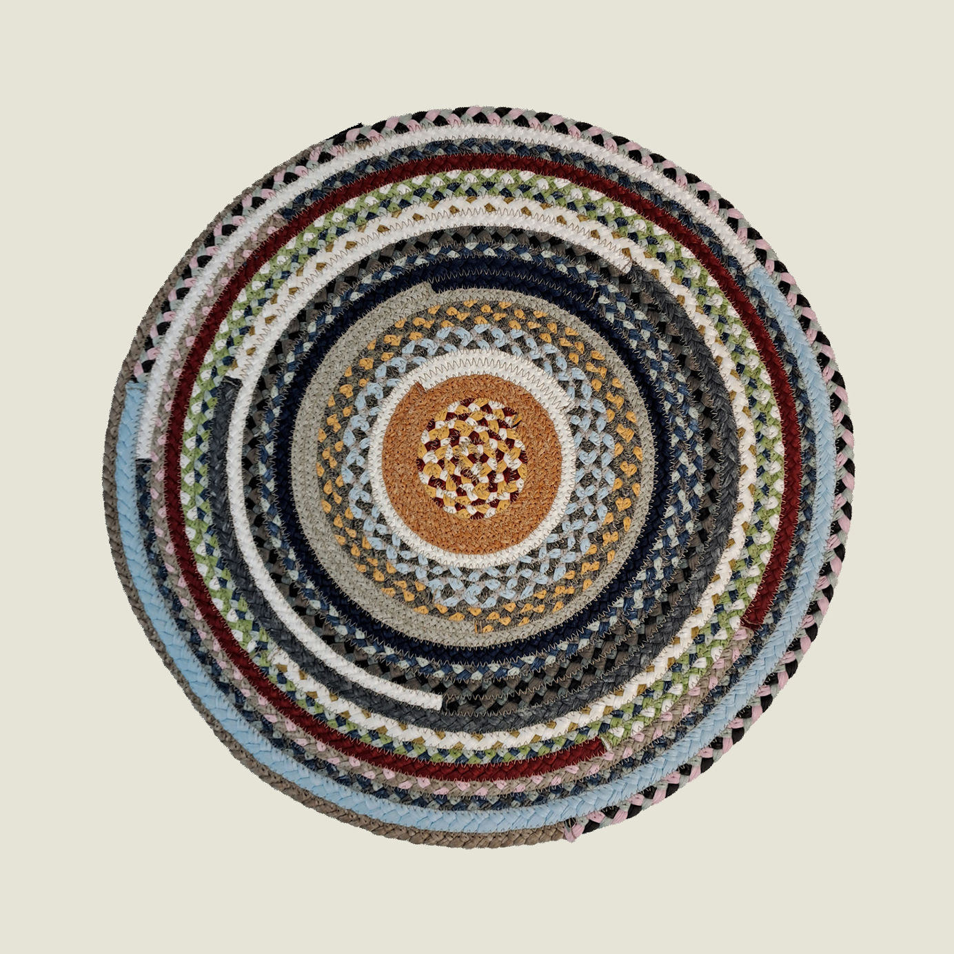 Braided Cotton Placemats - Round