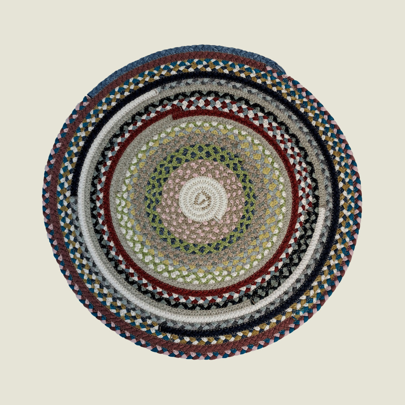 Braided Cotton Placemats - Round