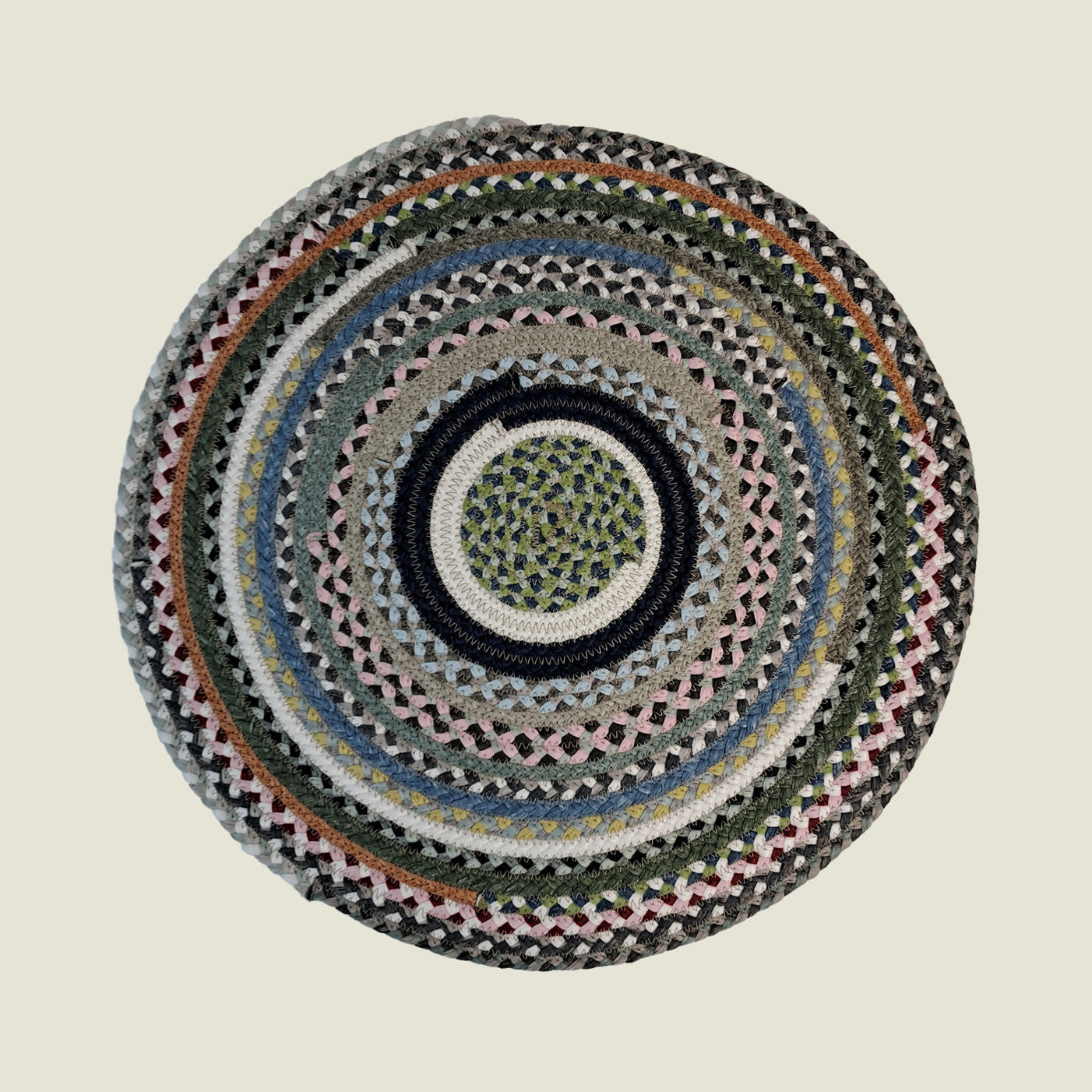 Braided Cotton Placemats - Round