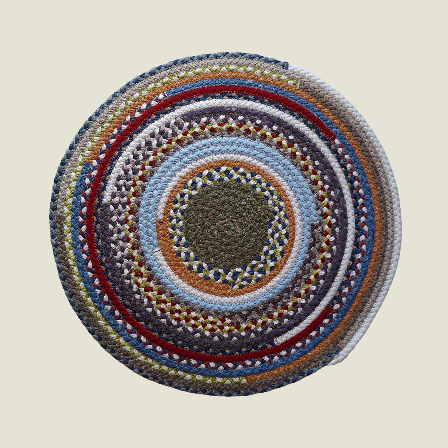Braided Cotton Placemats - Round