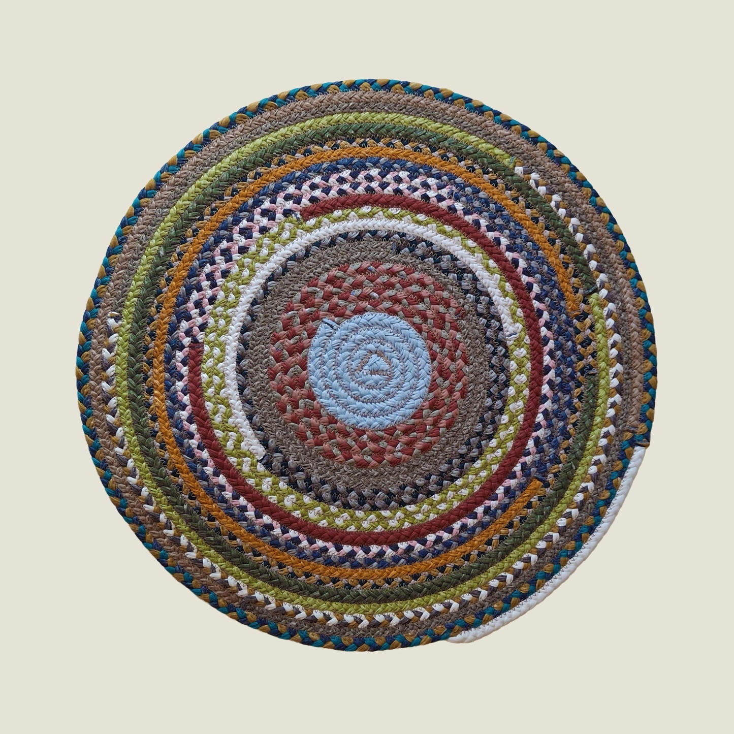 Braided Cotton Placemats - Round