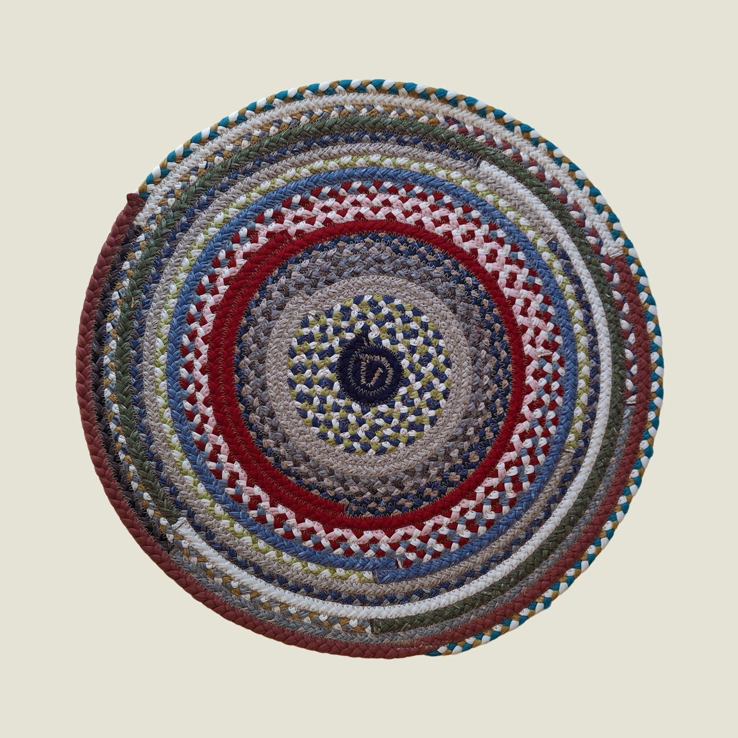 Braided Cotton Placemats - Round