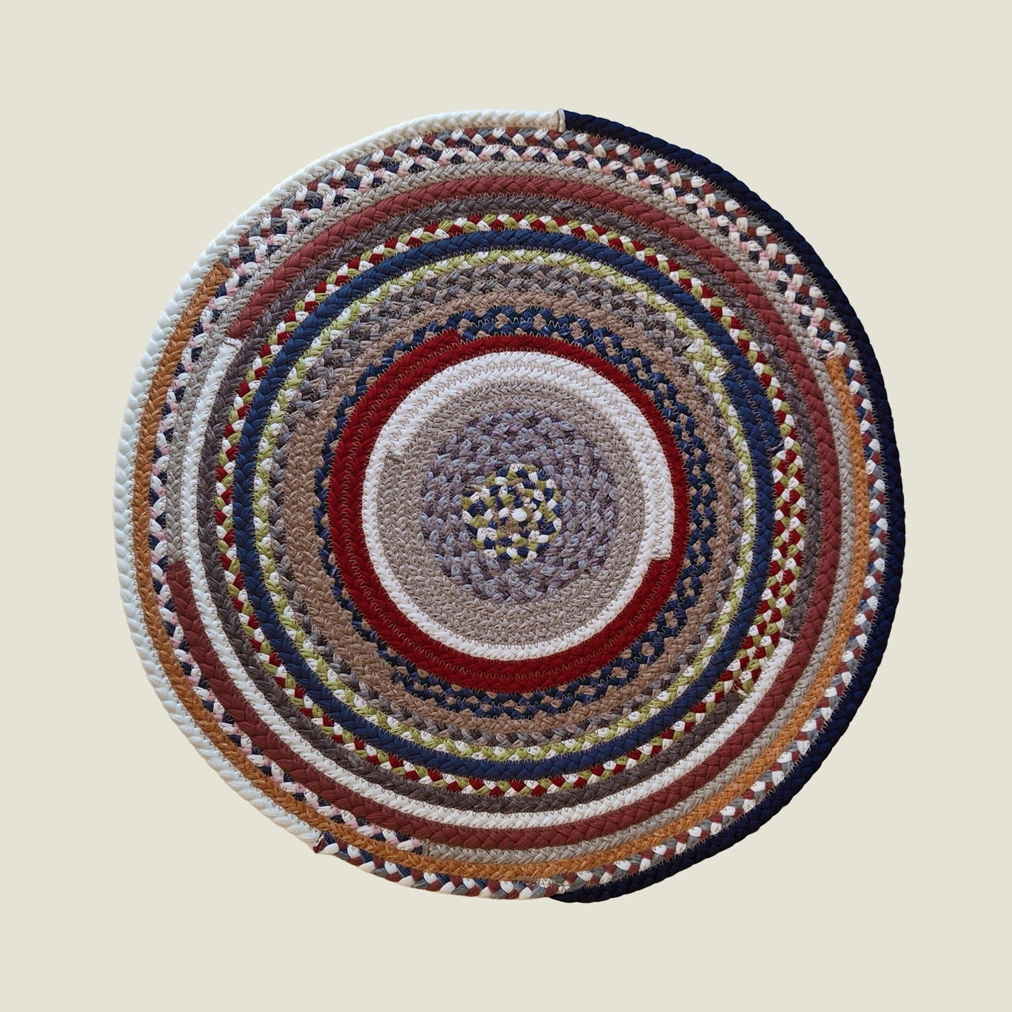 Braided Cotton Placemats - Round