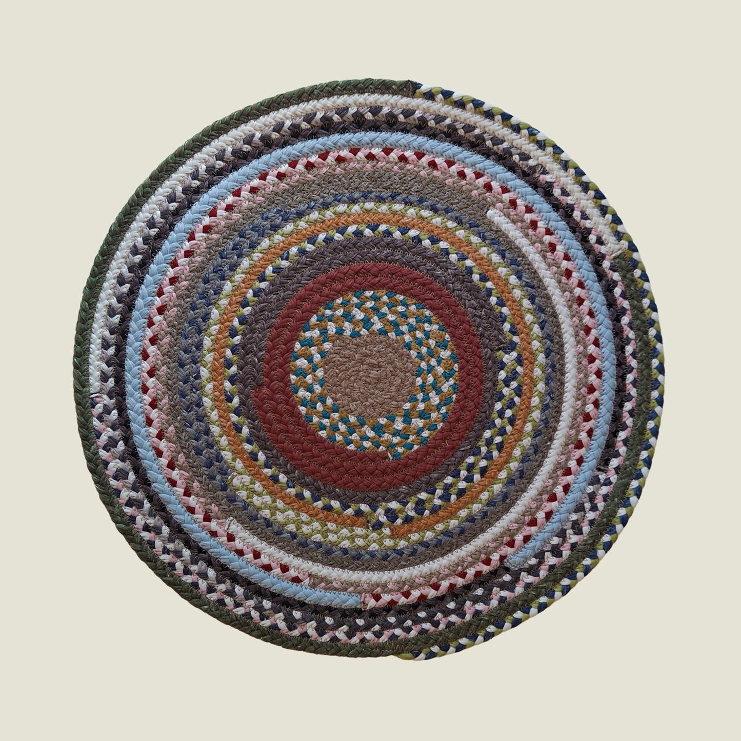 Braided Cotton Placemats - Round