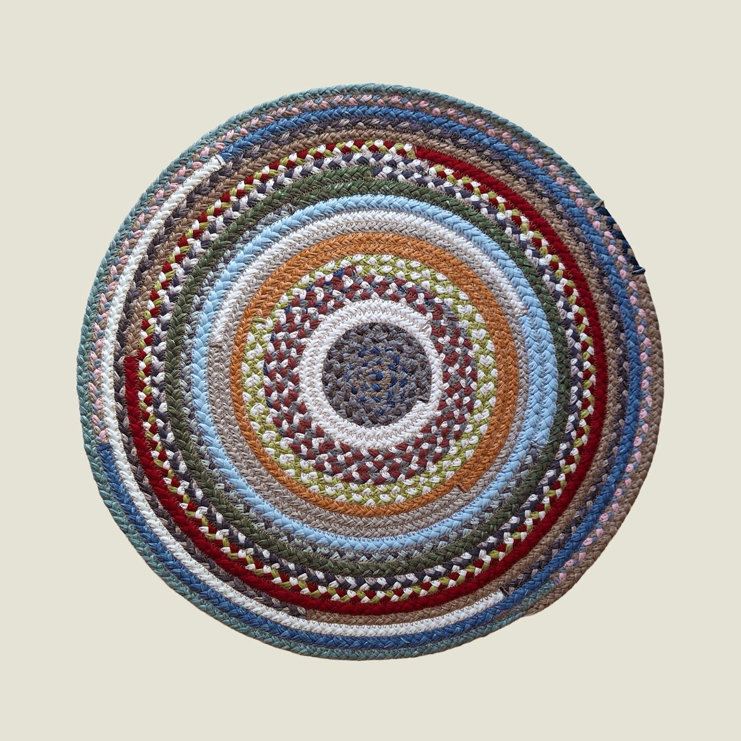 Braided Cotton Placemats - Round