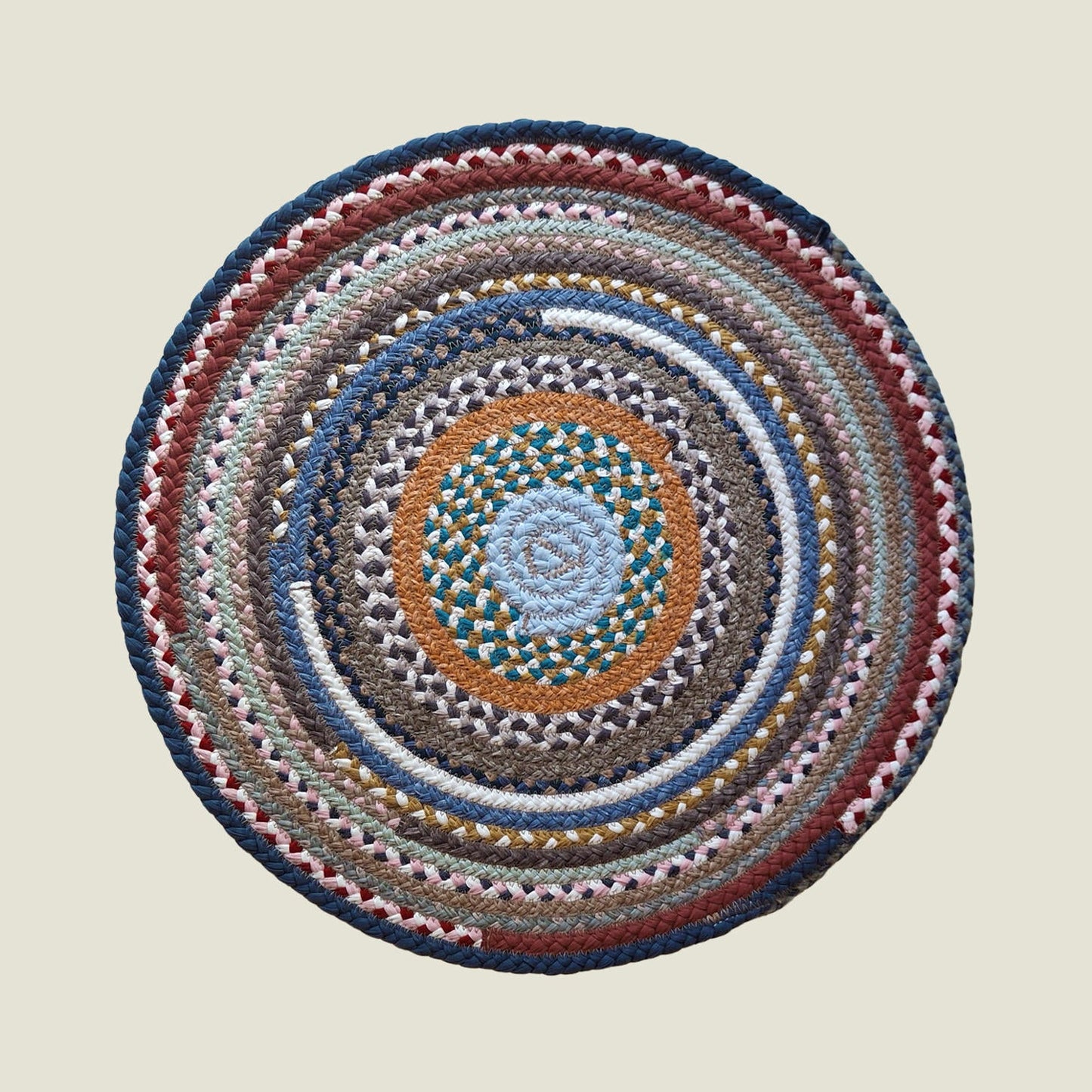 Braided Cotton Placemats - Round