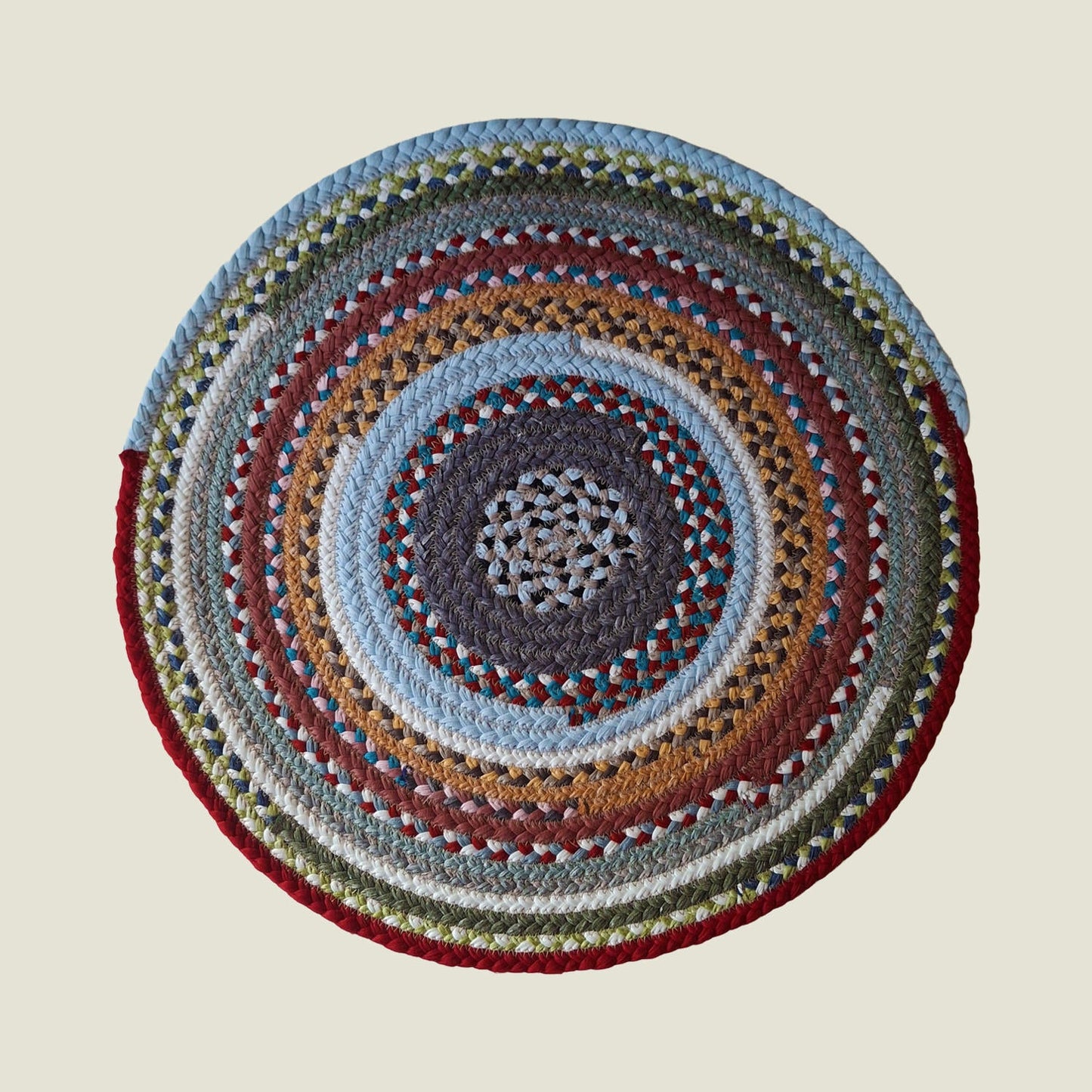Braided Cotton Placemats - Round