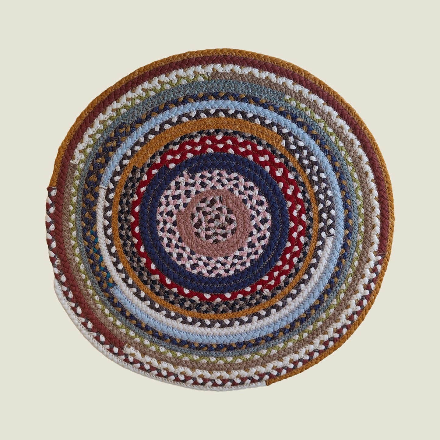 Braided Cotton Placemats - Round