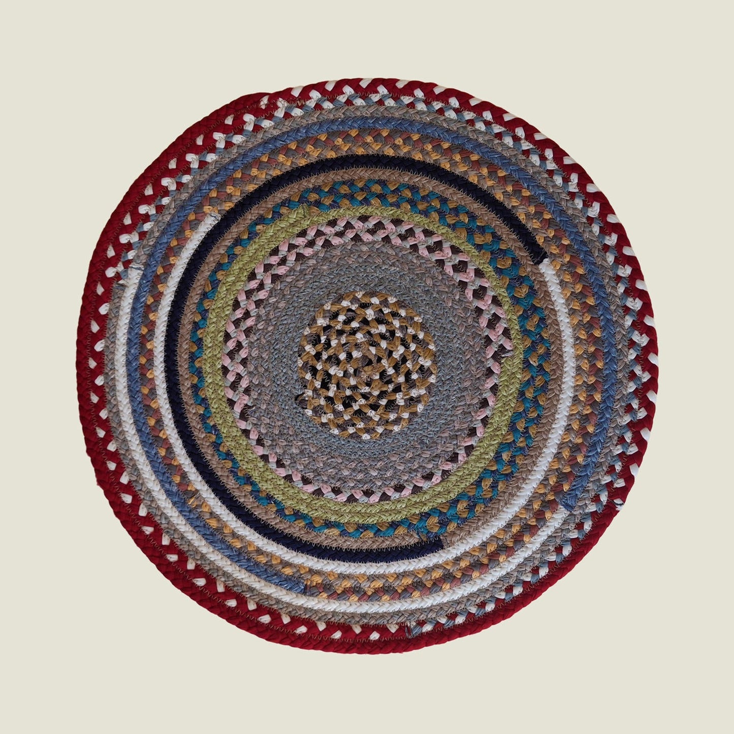 Braided Cotton Placemats - Round