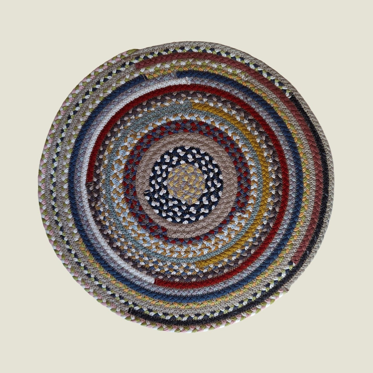 Braided Cotton Placemats - Round