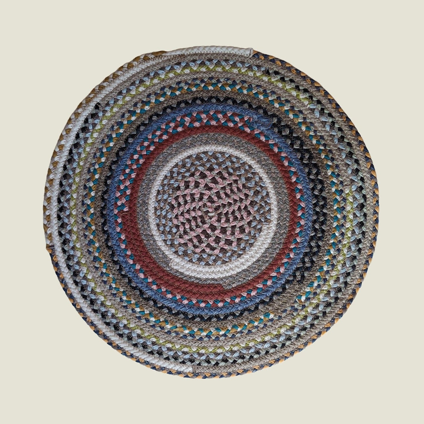 Braided Cotton Placemats - Round