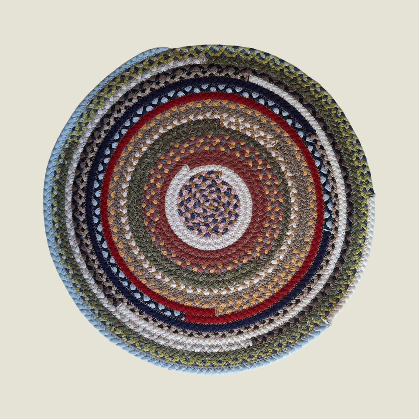 Braided Cotton Placemats - Round
