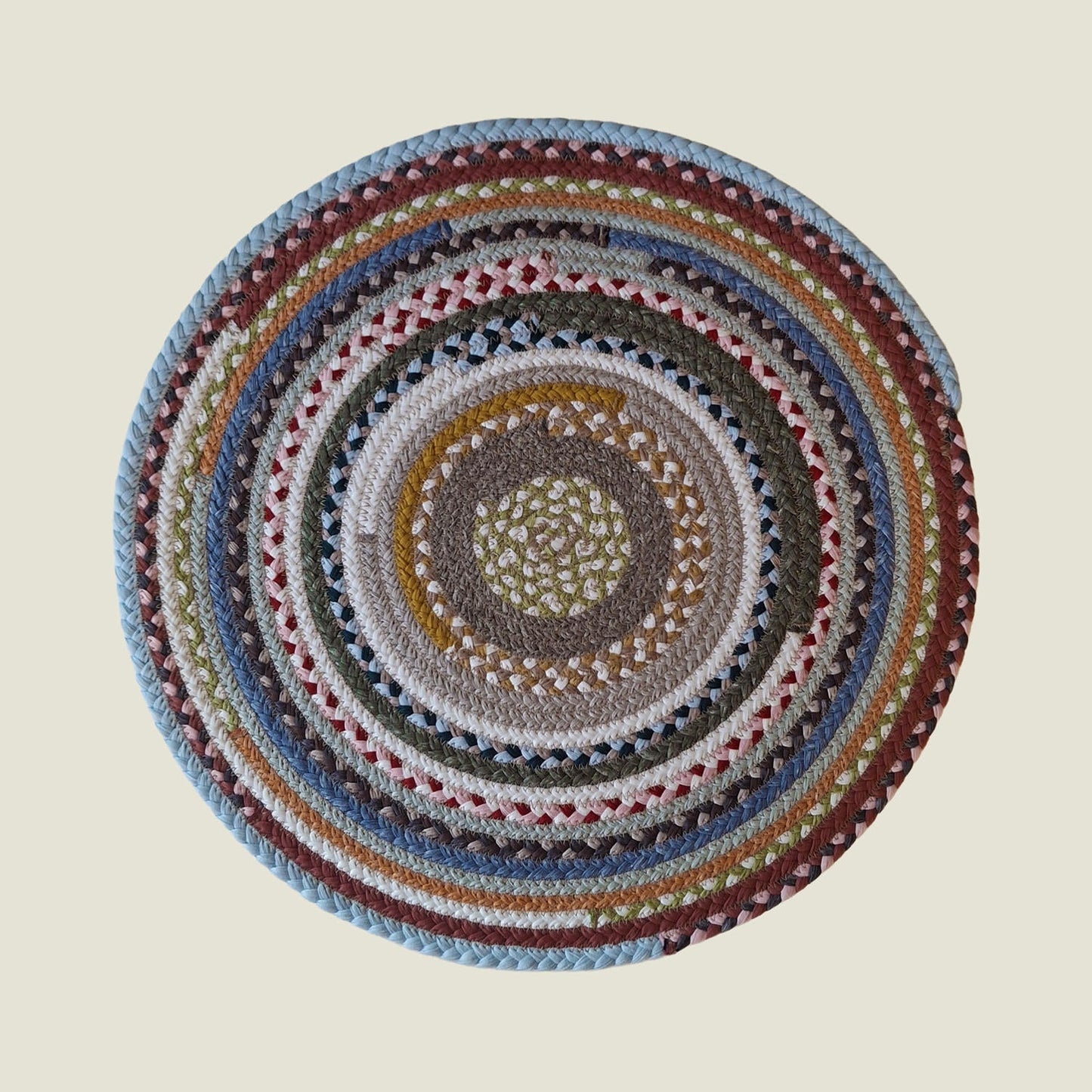 Braided Cotton Placemats - Round