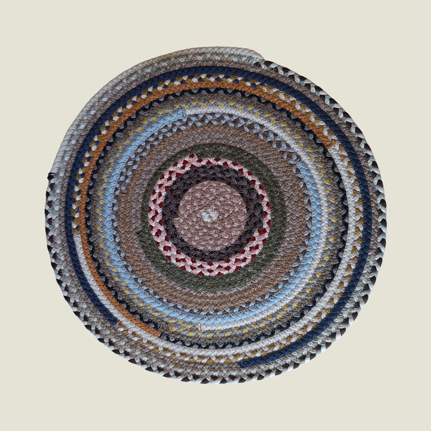 Braided Cotton Placemats - Round