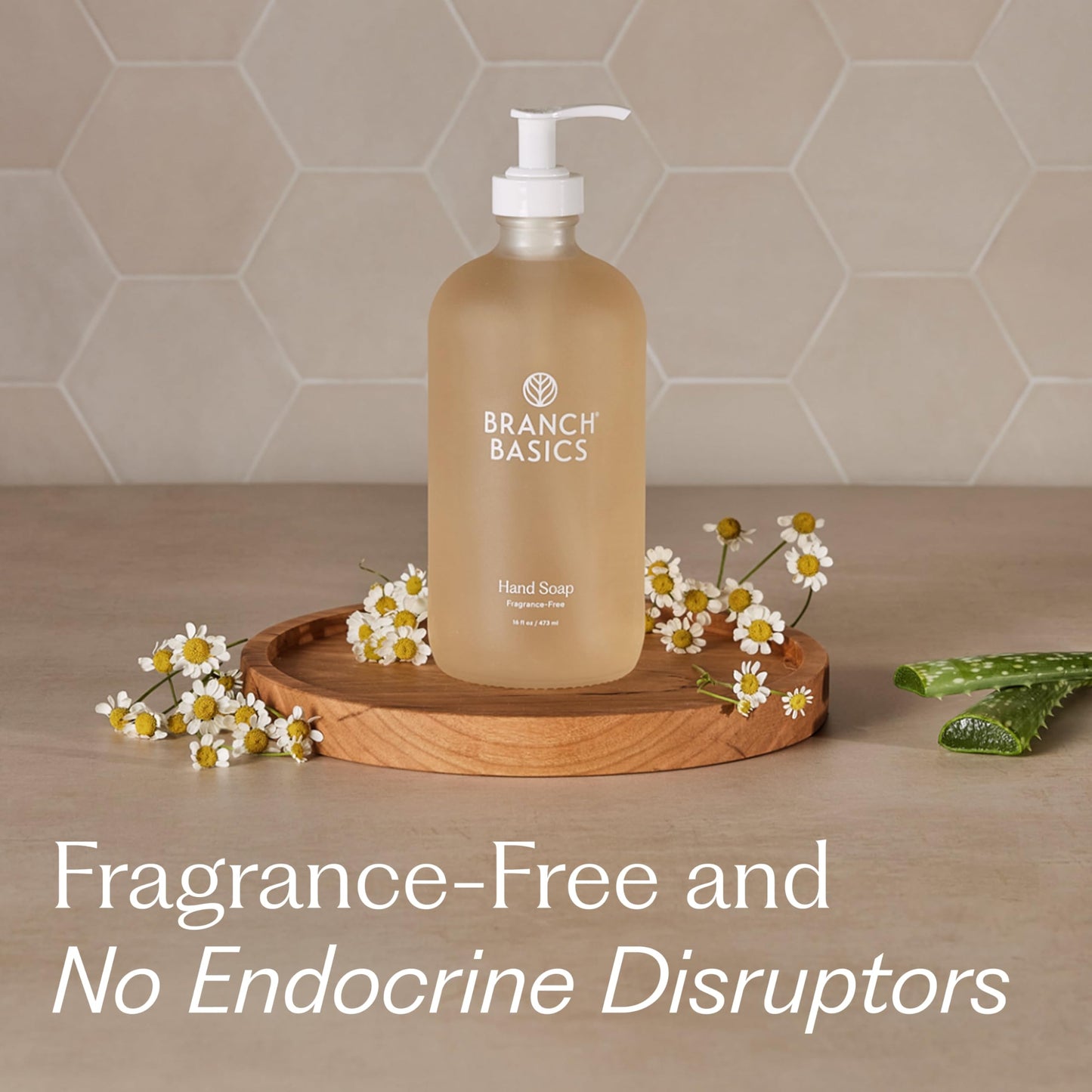 Branch Basics Gel Hand Soap – 16oz, Fragrance-Free Plant & Mineral Formula
