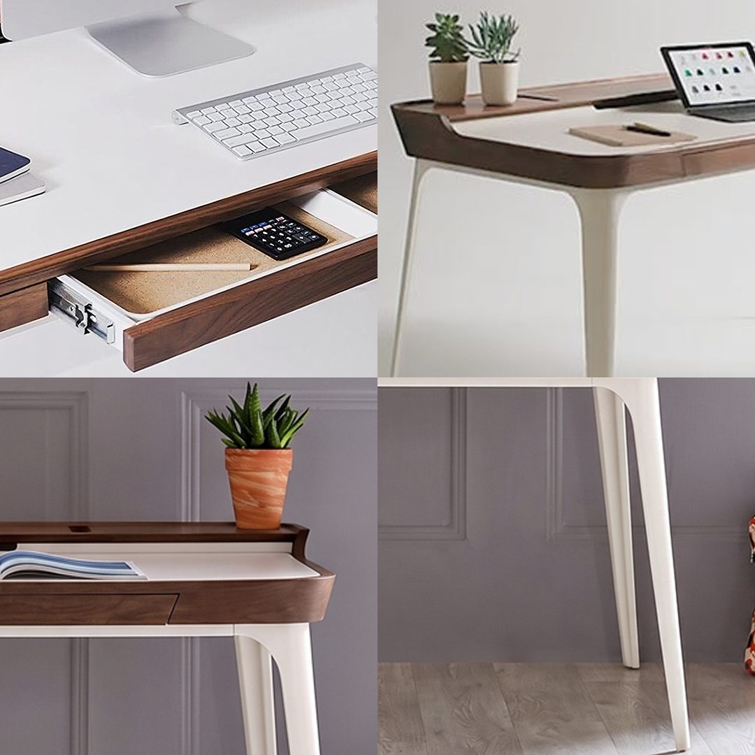 Brannan Office Desk, Wood