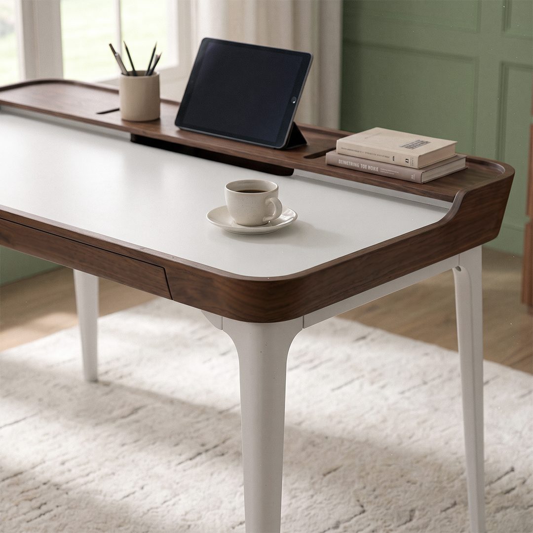 Brannan Office Desk, Wood